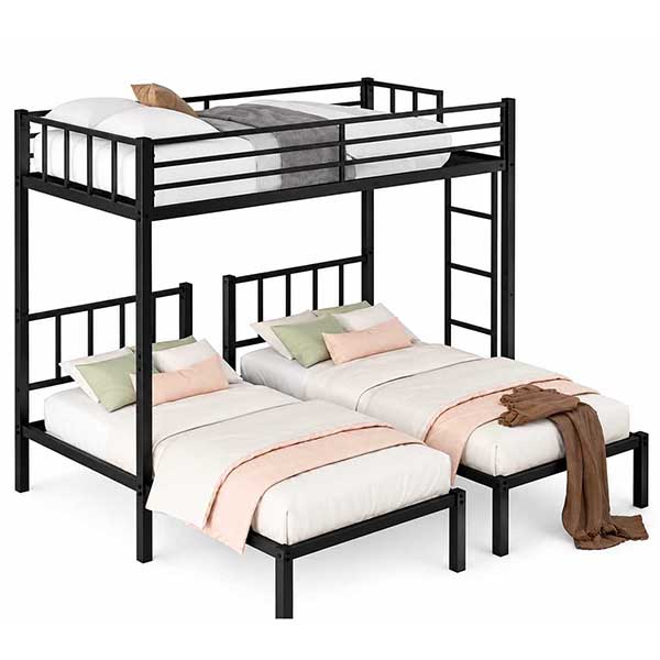 تخت سه نفره فلزی دو طبقه S2900